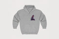 Unisex Graphic Hoodie – Neg Mawon Bleu and Red Design - InervoX