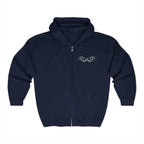 Unisex Heavy Blend™ Full Zip Hooded Sweatshirt Ojos - InervoX