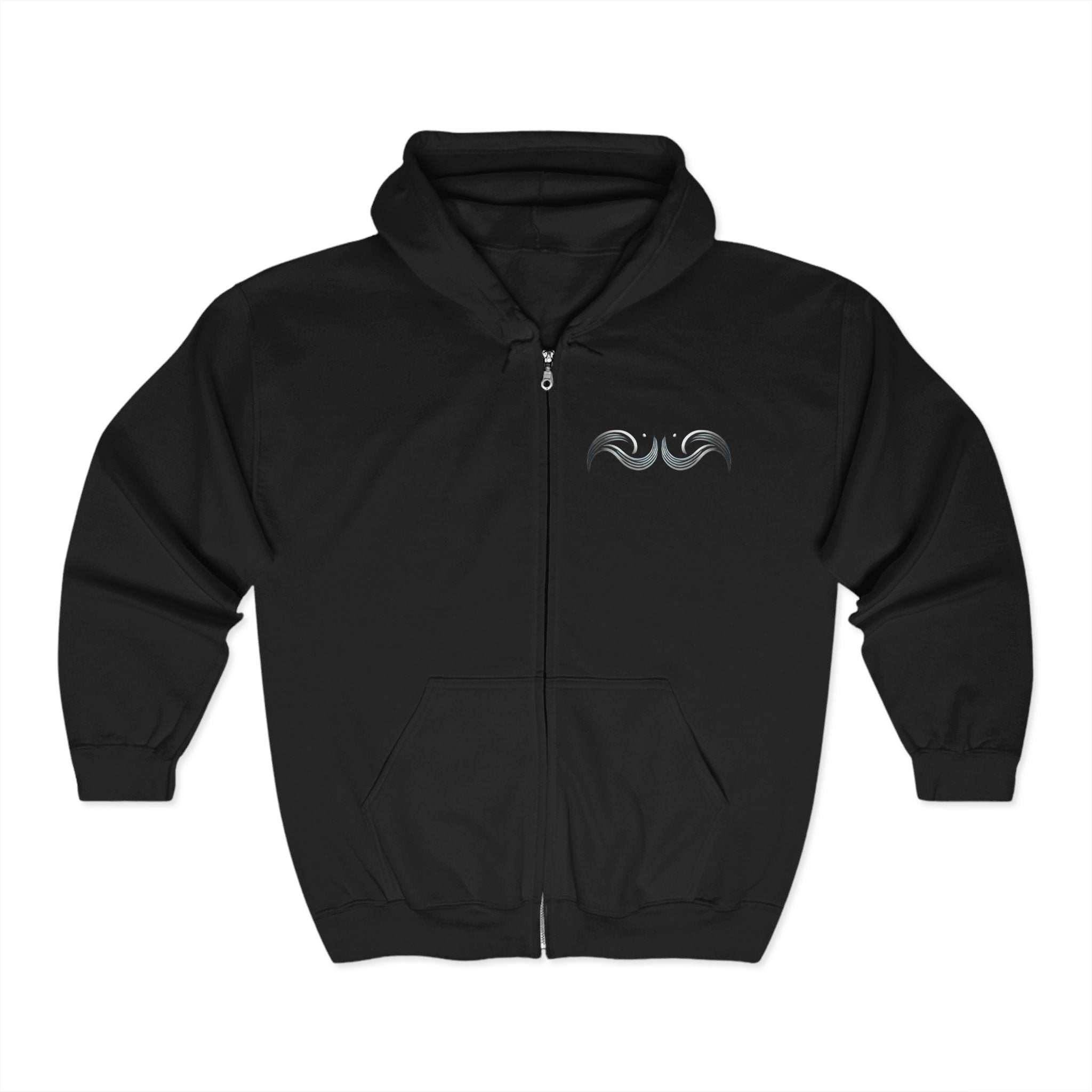Unisex Heavy Blend™ Full Zip Hooded Sweatshirt Ojos - InervoX