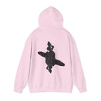 Unisex Heavy Blend™ Hooded Sweatshirt - InervoX Edition Upside Down Neg Marron - InervoX