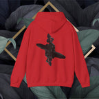 Unisex Heavy Blend™ Hooded Sweatshirt - InervoX Edition Upside Down Neg Marron - InervoX