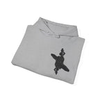 Unisex Heavy Blend™ Hooded Sweatshirt - InervoX Edition Upside Down Neg Marron - InervoX