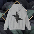 Unisex Heavy Blend™ Hooded Sweatshirt - InervoX Edition Upside Down Neg Marron - InervoX