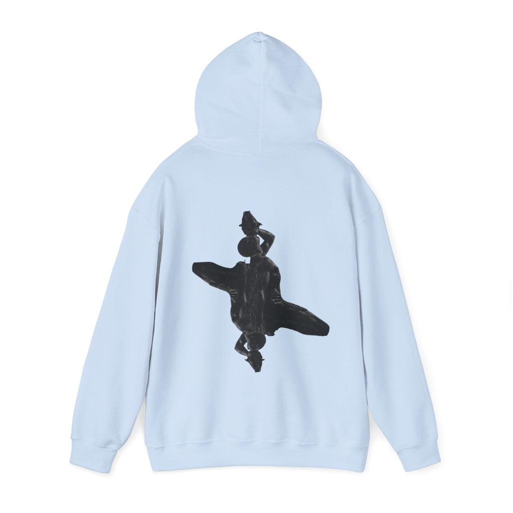 Unisex Heavy Blend™ Hooded Sweatshirt - InervoX Edition Upside Down Neg Marron - InervoX