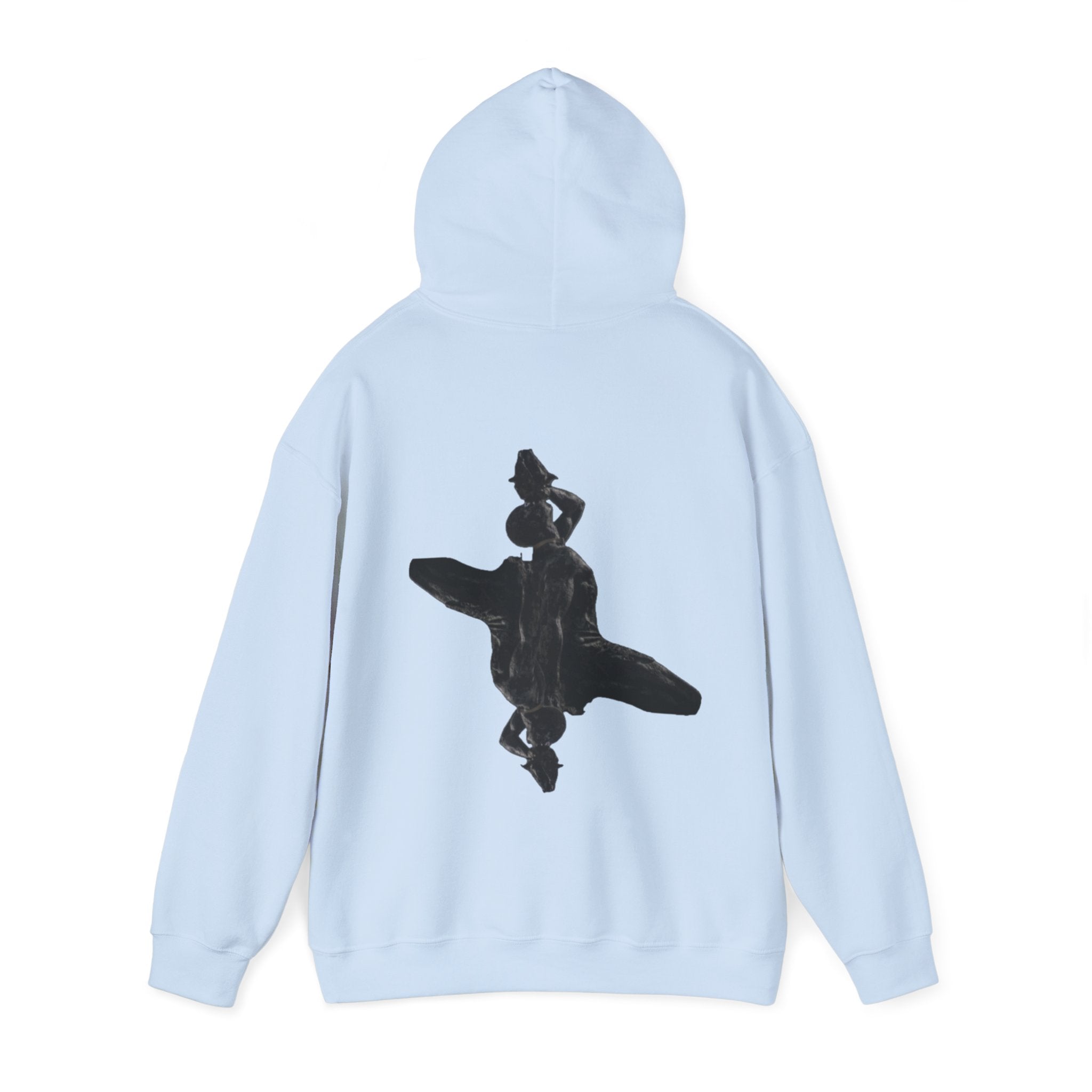 Unisex Heavy Blend™ Hooded Sweatshirt - InervoX Edition Upside Down Neg Marron - InervoX