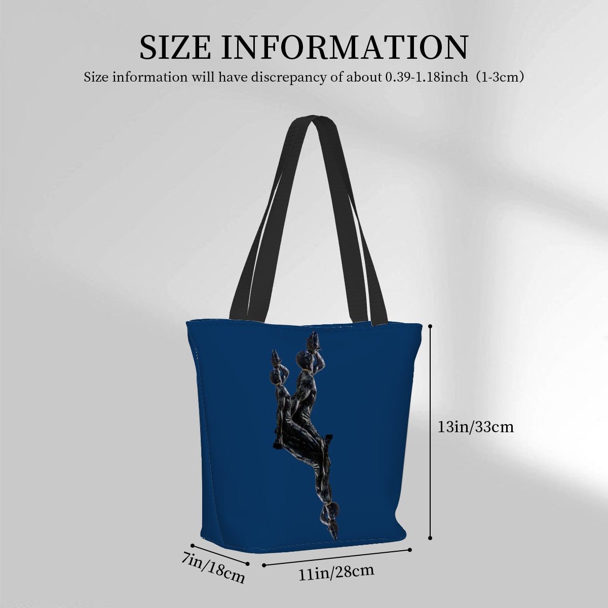 Women Shopping Bags Neg Marron Design V3 - InervoX