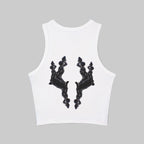 Women's Micro-Rib Racer Tank, InervoX Neg Marron Edition 1 - InervoX
