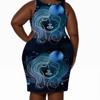 Women's Plus Size Sleeveless Dress Free Spirit - InervoX