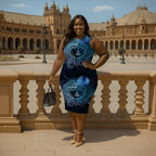 Women's Plus Size Sleeveless Dress Free Spirit - InervoX