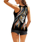 Womens Tank Tops Inervox Thought - InervoX