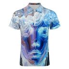 Zip Polo Shirts for Men Slim Fit - InervoX Young boy vision - InervoX