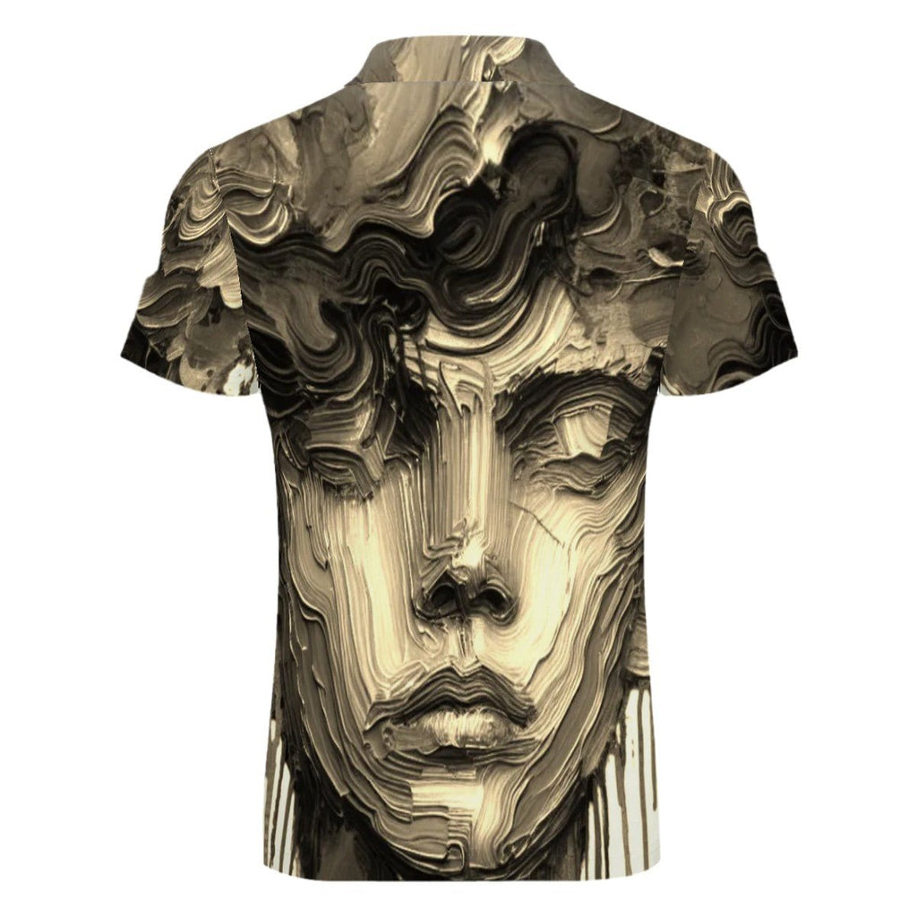 Zip Polo Shirts for Men Slim Fit - InervoX Young boy vision - InervoX